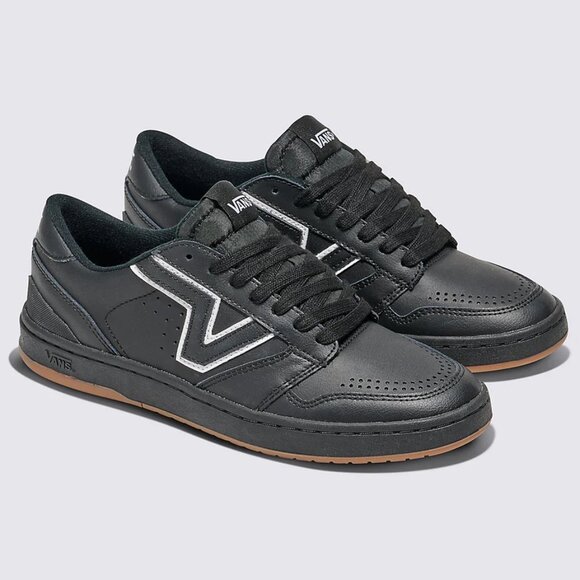 VANS LOWLAND 2.0 SNEAKERS SHOES Black / White VN000D6RB8C MEN SZ 10.5 SKATEBOARD - Picture 11 of 14